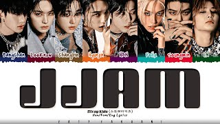 Stray Kids 스트레이키즈  JJAM Lyrics Color CodedHanRomEng [upl. by Barbette]