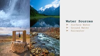 Geography Topic Water Sources [upl. by Elreath665]