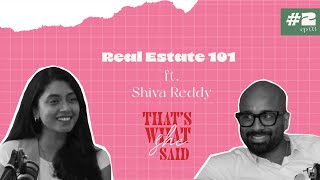 Real Estate in Chennai Trends Tips and Insights you can’t miss ft Shiva Reddy [upl. by Hevak]