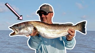 How to Catch Gator Speckled Trout in the Pamlico Sound Outer Banks Speckled Trout Fishing [upl. by Grey75]