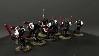 Black Templars Primaris Crusader SQUAD [upl. by Rafaelof]