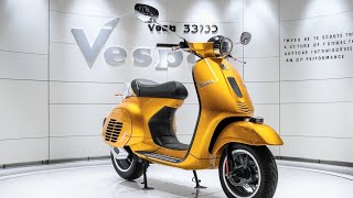 Meet the 2025 Vespa 310 The Scooter That’s Changing the Game for Urban Riders [upl. by Pride]