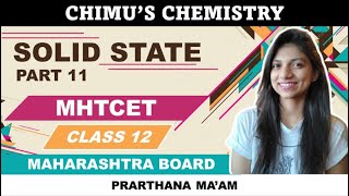 Packing in Solids Class 12  Solid State Class 12  Chemistry  Board  MHTCET  2022 [upl. by Hamal]