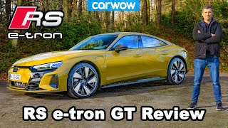 Audi RS etron GT 2021 indepth reviewsee how I broke it Oops [upl. by Arytal240]