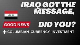 Iraq Good News Growth Pattern COP Currency Investment How to [upl. by Rosner]