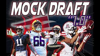 New England Patriots 2025 NFL Mock Draft quot10quot [upl. by Ahseyt873]