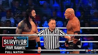 FULL MATCH — Roman Reigns vs Goldberg  WWE Survivor Series 2023 [upl. by Daegal673]