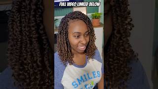 COMBINATION CROCHET PASSION TWIST  The Best Braid Pattern For Versatility crochetbraids braids [upl. by Eerej]