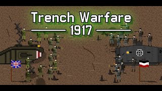 Trench Warfare 1917 Android Game Trailer [upl. by Derzon]