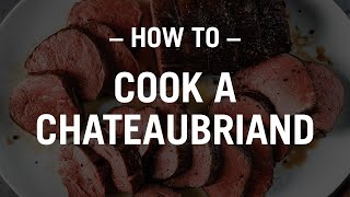 How to Cook a Chateaubriand Roast  Sweet Red Pepper Cranberry Sauce Recipe [upl. by Hammock]