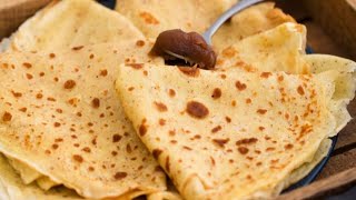 Recette  Crêpes à la Maïzena sans farine [upl. by Georgianne]