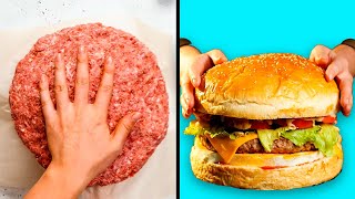 29 KITCHEN HACKS THAT WILL SHAKE YOU TO THE CORE  Giant Food Challenge by 5MInute Recipes [upl. by Beilul]