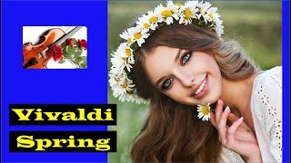 Vivaldi  The Four Seasons Spring  Itzhak Perlman Violin [upl. by Erodaeht]