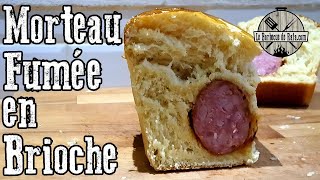 Saucisse de Morteau fumée et Briochée au BBQ [upl. by Ilonka983]