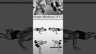 GYM WORKOUT  HOME WORKOUT  RICEP WORKOUT 4×1 youtubeshort viralshort [upl. by Hulbert]