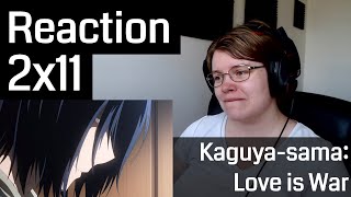 Kaguyasama Love is War Season 2 Episode 11 Reaction [upl. by Oidacra]