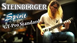 Steinberger Spirit GTPro Standard  Review [upl. by Yessac]