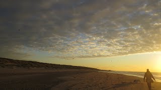 Strandwandeling van Noordwijk naar Katwijk aan zee [upl. by Krystle460]