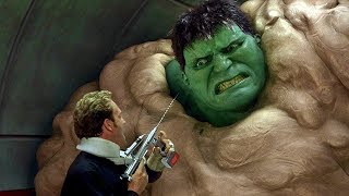 Hulk Escapes Military Base  Hulk Smash Scene  Hulk 2003 Movie CLIP HD [upl. by Ahseniuq]