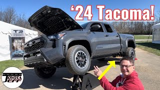 Underneath 2024 Tacoma TRD OffRoad Everythings New [upl. by Ciardap]