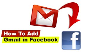 How To Add Gmail in Facebook 2024 Update How to add email address on facebook [upl. by Diva783]