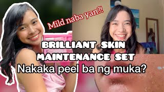 BRILLIANT SKIN MAINTENANCE SET REVIEW [upl. by Sukhum568]