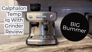 Calphalon Espresso Machine  Review [upl. by Erdna]