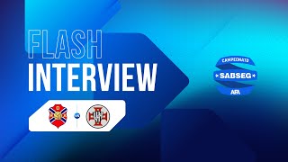 FLASH INTERVIEW  RD ÁGUEDA vs AD OVARENSE J11 [upl. by Tarrah]