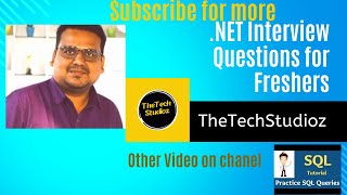 NET Interview Questions for Freshers amp 02 Years Experience  NET Interview Preparation [upl. by Sylvester490]