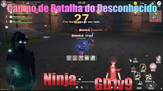 GD1v9  The Legend of Neverland  Campo de Batalha do Desconhecido Ninja Gameplay [upl. by Adora7]