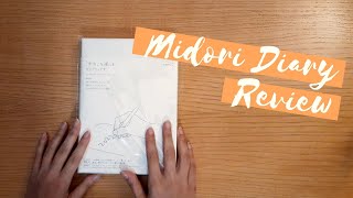 Midori Diary A5 Review [upl. by Ellohcin]