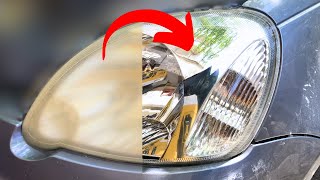 Quick Headlight Restoration Guide [upl. by Enuahs]