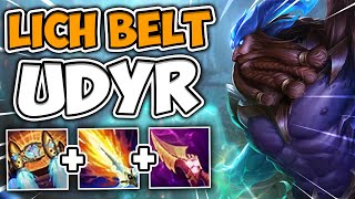 THIS FULL AP UDYR BUILD IS LITERAL FREELO ONE STUN  ONE KILL  League of Legends [upl. by Ahseihs]