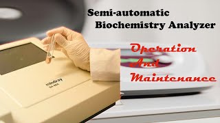 Semi automated chemistry analyser [upl. by Felise]