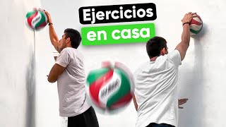 CÓMO MEDIR EL BALÓN AL ATACAR EN VOLEIBOL  EJERCICIOS EN CASA [upl. by Blainey755]