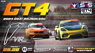 Simunation Series iRacing GT4 bajnokság  1 forduló  Virginia [upl. by Happ]