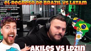 BRAZIL VS LATAM ZELIKA LO CONFIRMA EL TORNEO MAS ESPERADO 😱🥵 [upl. by Odlanir]