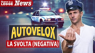 AUTOVELOX una svolta NEGATIVA  Avv Angelo Greco [upl. by Maidie199]