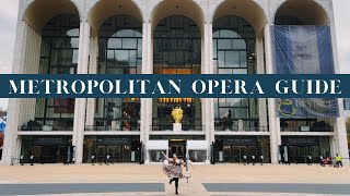 COMPLETE Guide to Your First Opera   debunking myths Metropolitan Opera tour pro tips [upl. by Annasor525]