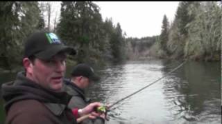 Winter Steelhead Fishing Video [upl. by Eciralc]