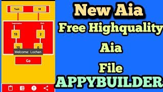 free highquality app aia file appybuilder [upl. by Charisse]