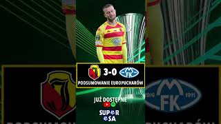 JAGIELLONIA BIAŁYSTOK ROZGROMIŁA MOLDE UECL jagiellonia ekstraklasa ESA [upl. by Pollitt]