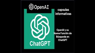 El 31 de octubre OpenAI anunció la nueva función de búsqueda en ChatGPT [upl. by Camus]