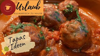 🇪🇸 Albondigas in Tomatensauce  DER Tapas Klassiker 🇪🇸 [upl. by Rawlinson286]