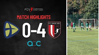 Match Highlights  Tresham College vs FCV Grace Dieu [upl. by Nothsa]