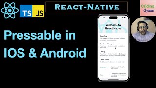 Pressable in ReactNative [upl. by Einwahs]