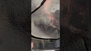 1963 Impala undercoating removal by DryIce Blasting [upl. by Geanine372]