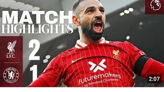 RECAP Mo Salah amp Cutri goals beat the blues  Liverpool vs Chelsea 21  All Goals amp Highlights [upl. by Adlesirc]