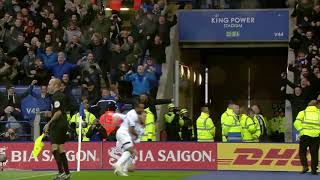 Gylfi Sigurdsson goal  Leicester City 12 Everton [upl. by Alejoa]