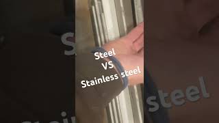 Steel vs stainless steel physics diy magnettricks fun [upl. by Thorne]